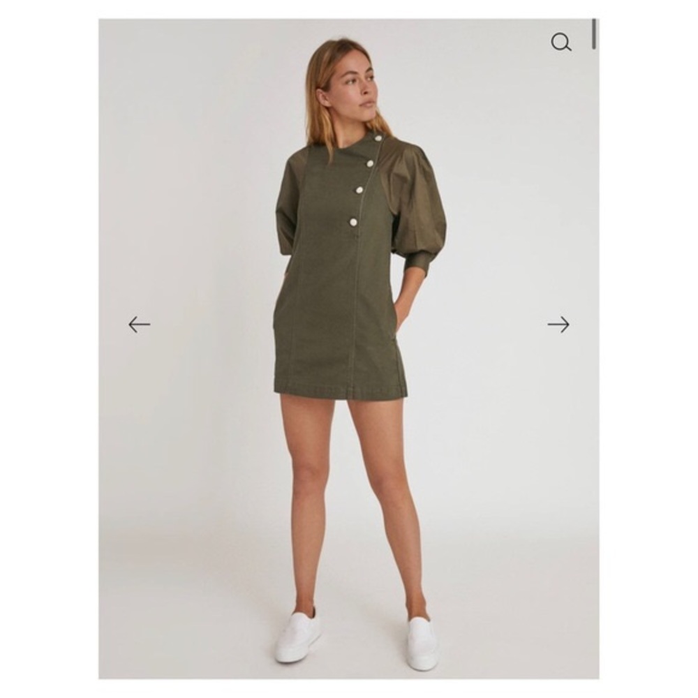 Something Navy Olive Mini Dress